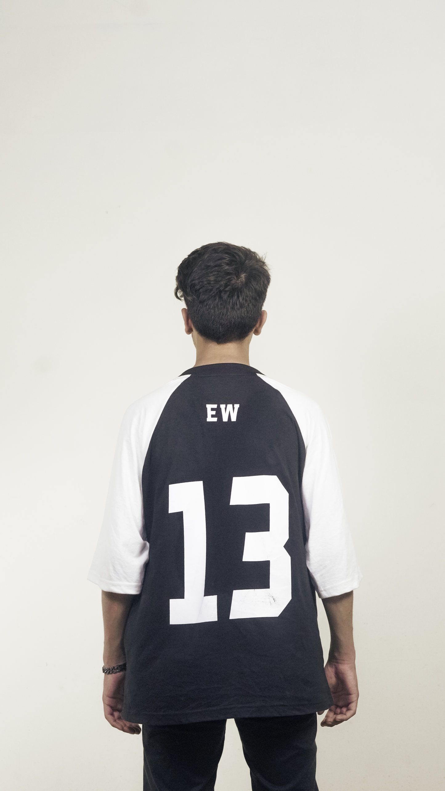 Black & White Dropout University Tee