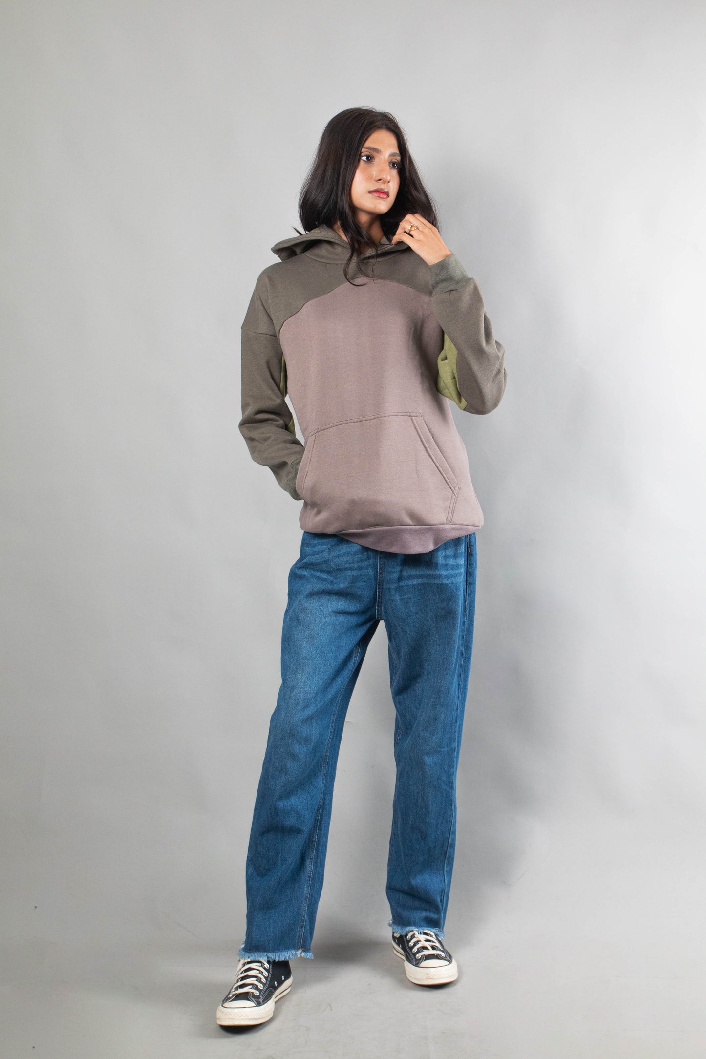 Multi Color Oversized Hoodie
