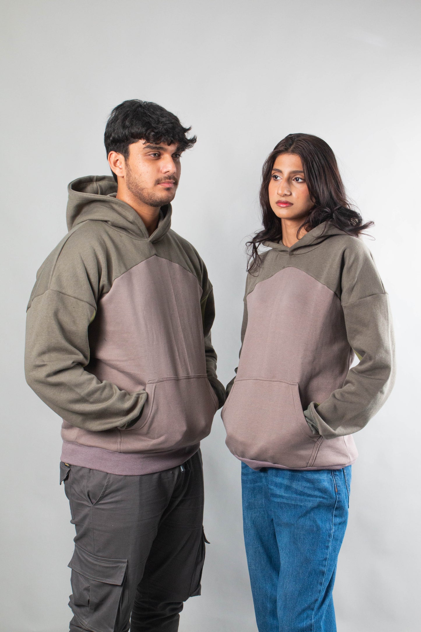 Multi Color Oversized Hoodie