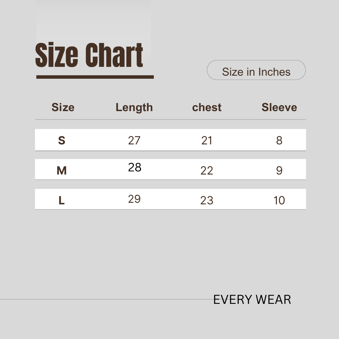 Every Wear Black Unisex Back Print Over Size T Shirt