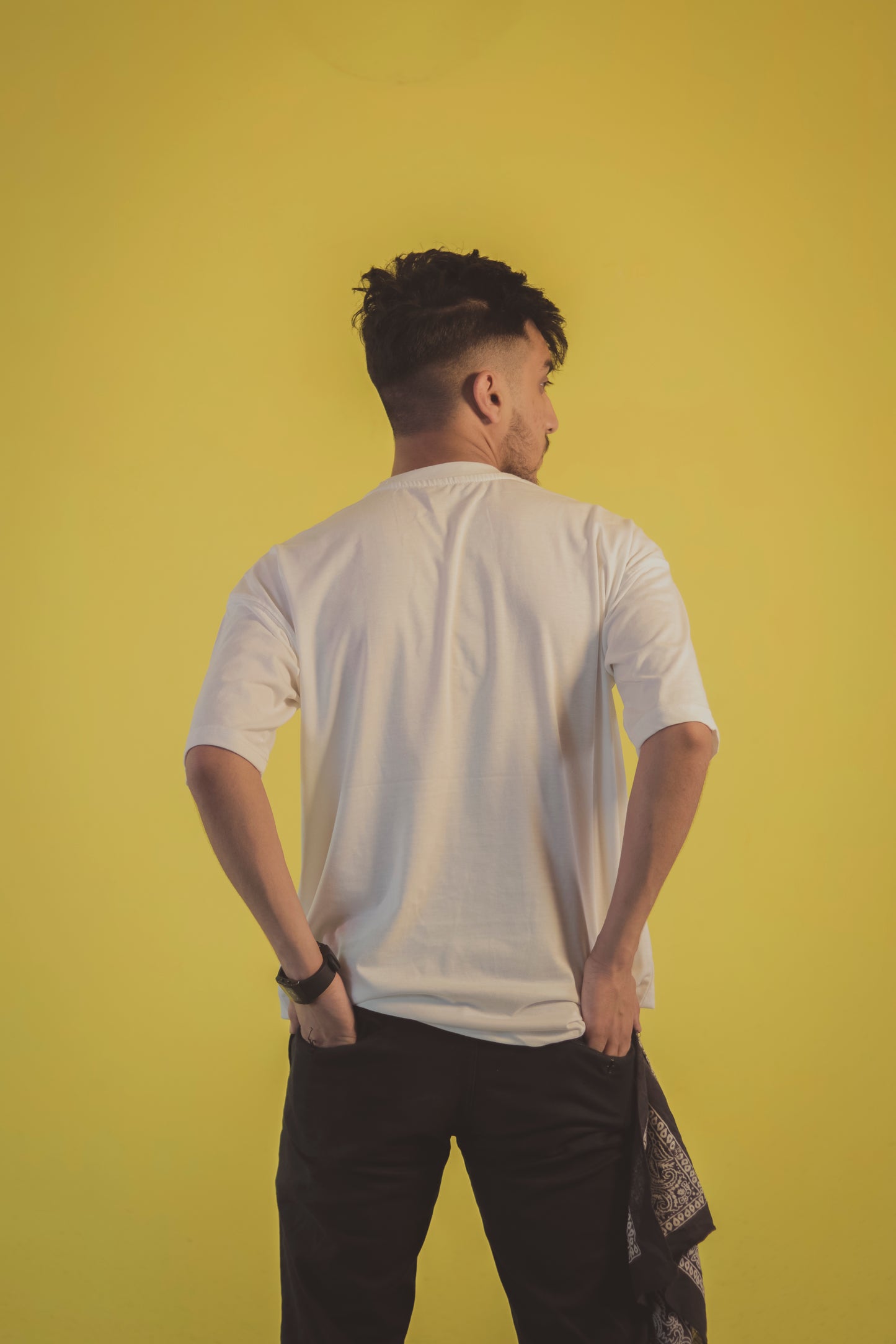 Plain White Over Size T Shirt