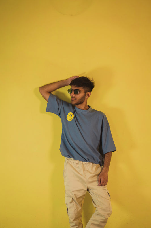 Sky Blue Unisex Oversize T shirt