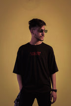Black Unisex Graphic OverSize T Shirt