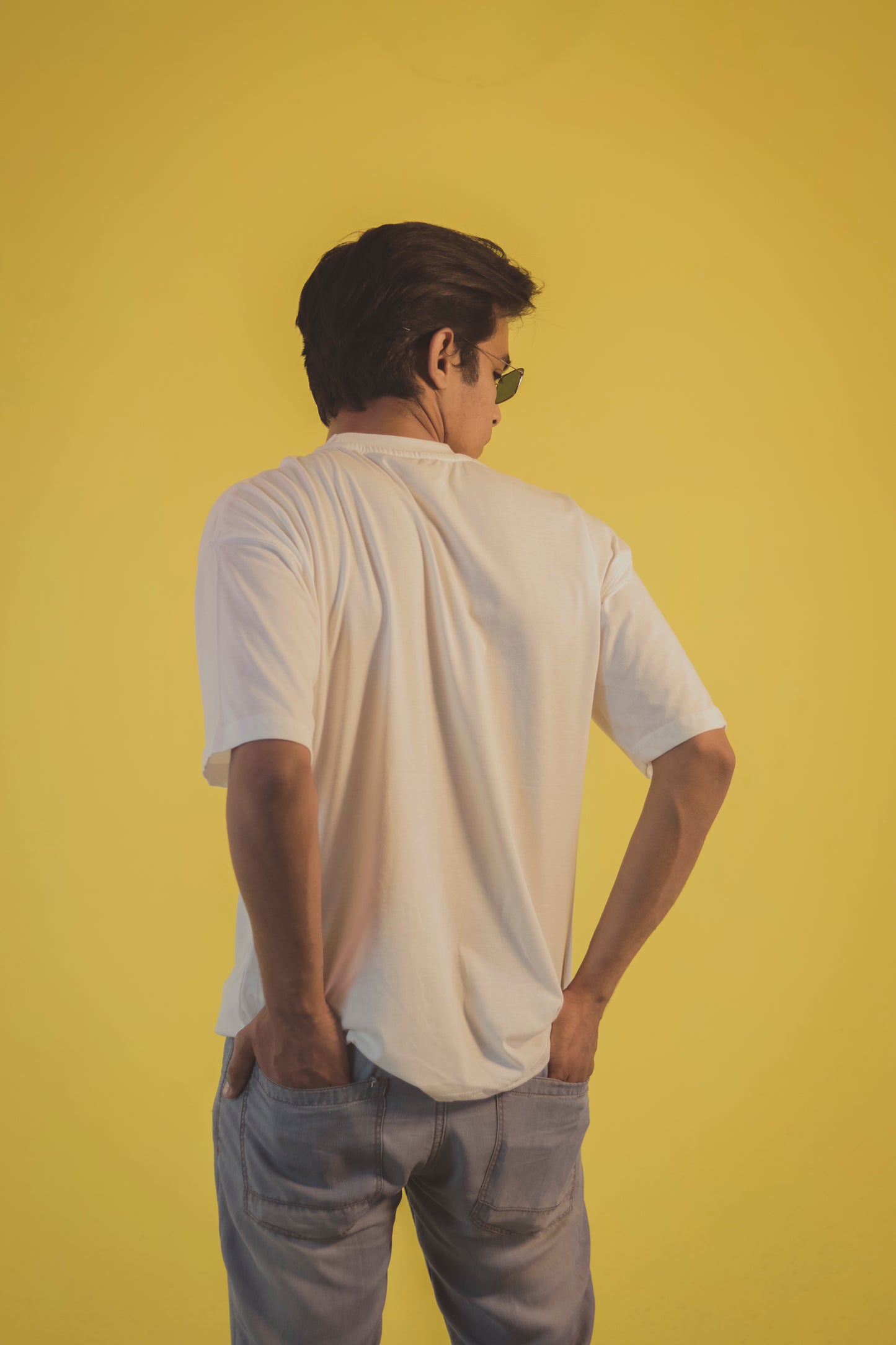 Plain White Over Size T Shirt