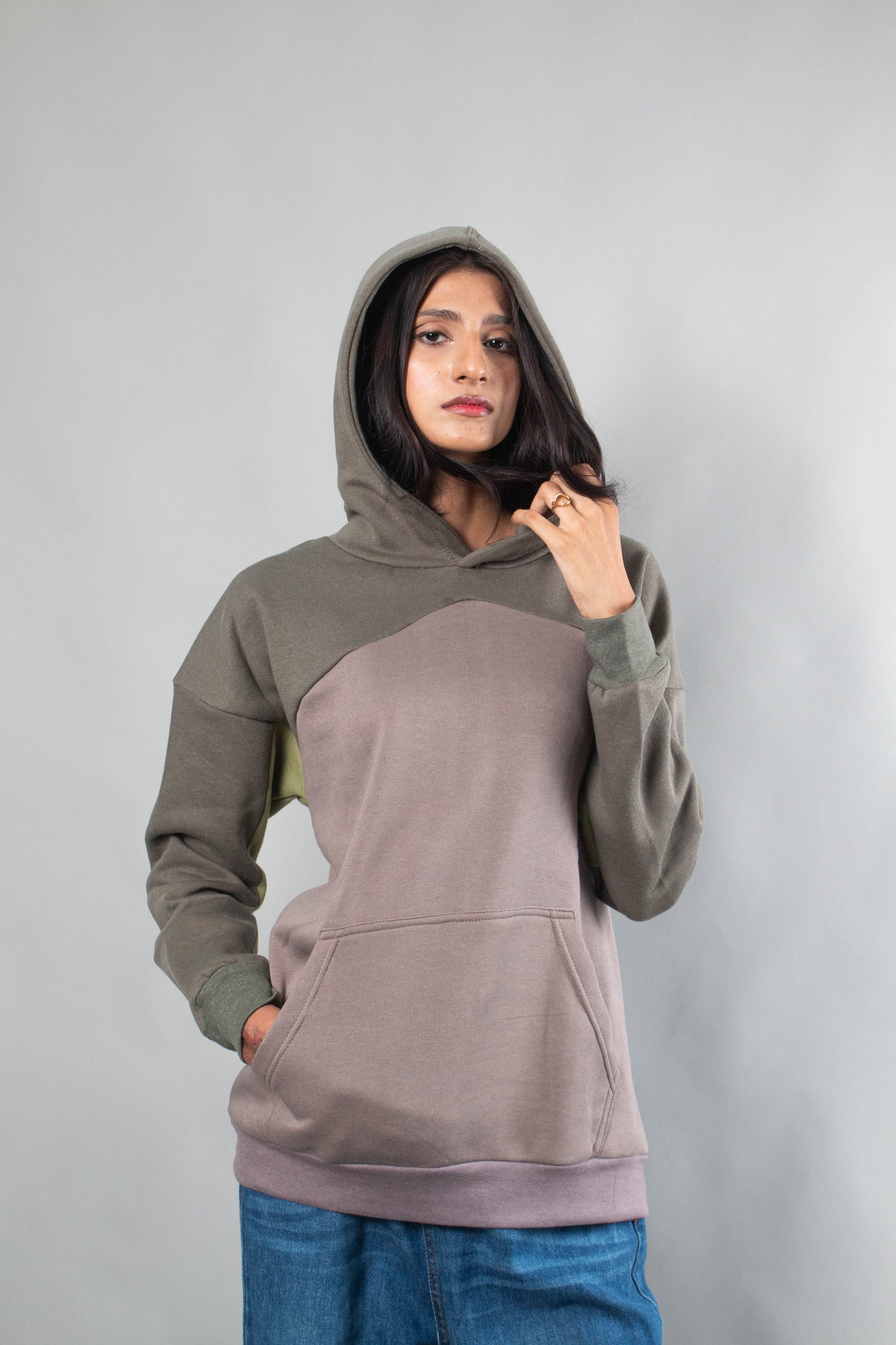 Multi Color Oversized Hoodie