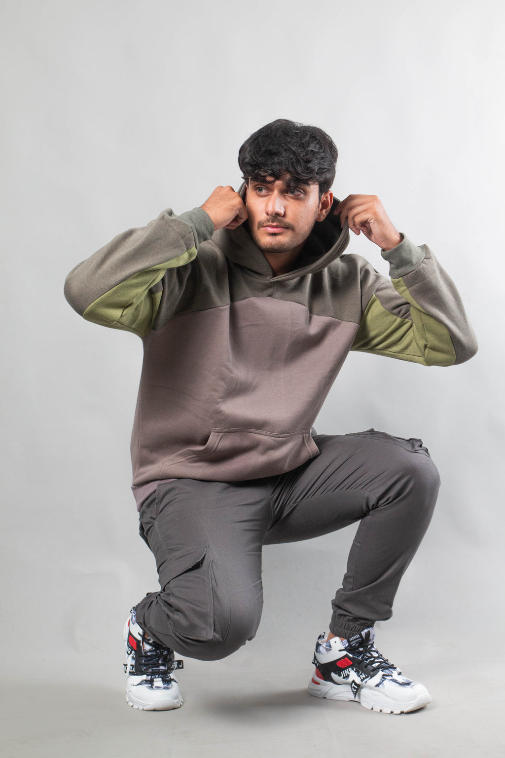 Multi Color Oversized Hoodie