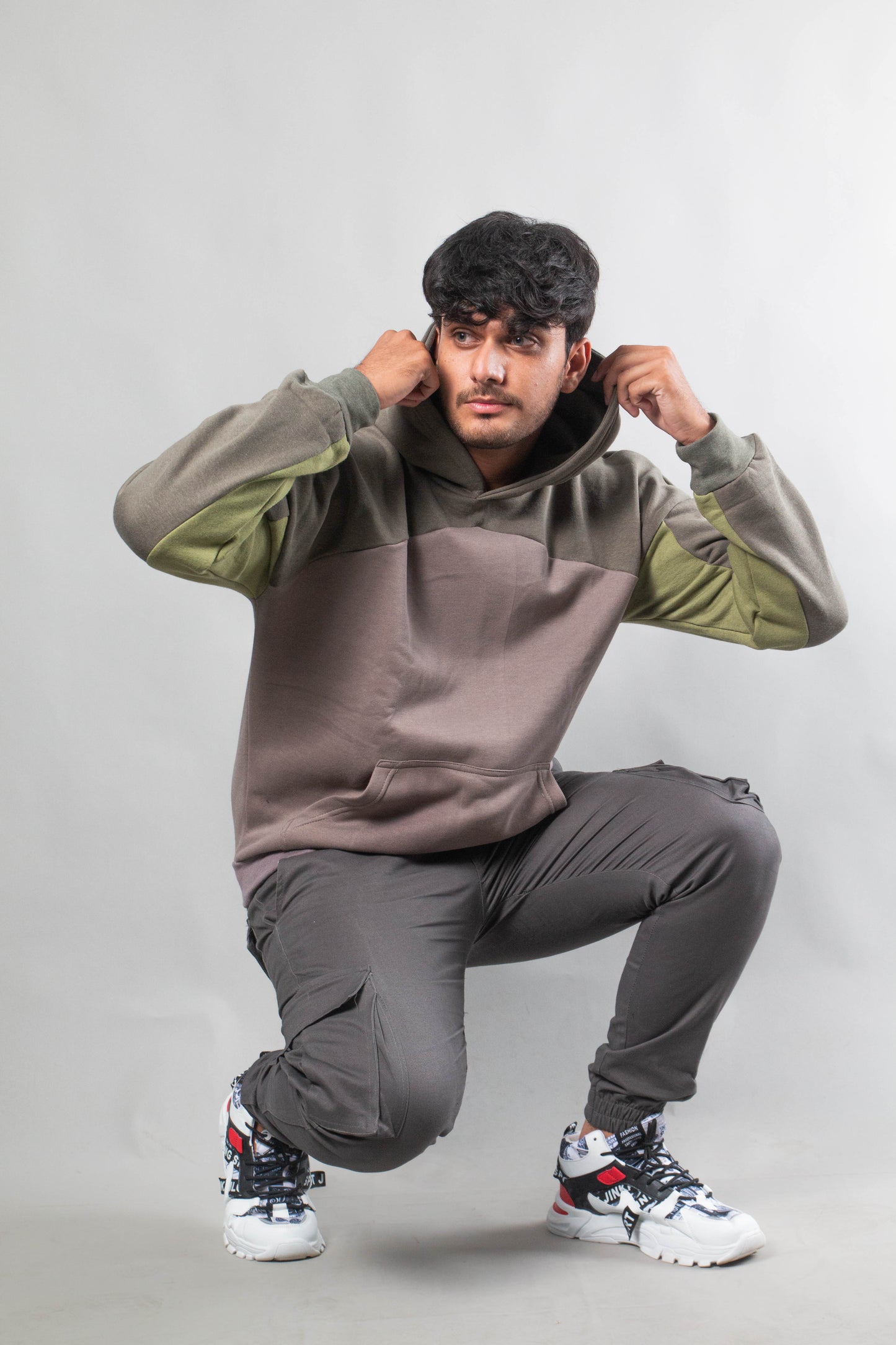 Multi Color Oversized Hoodie