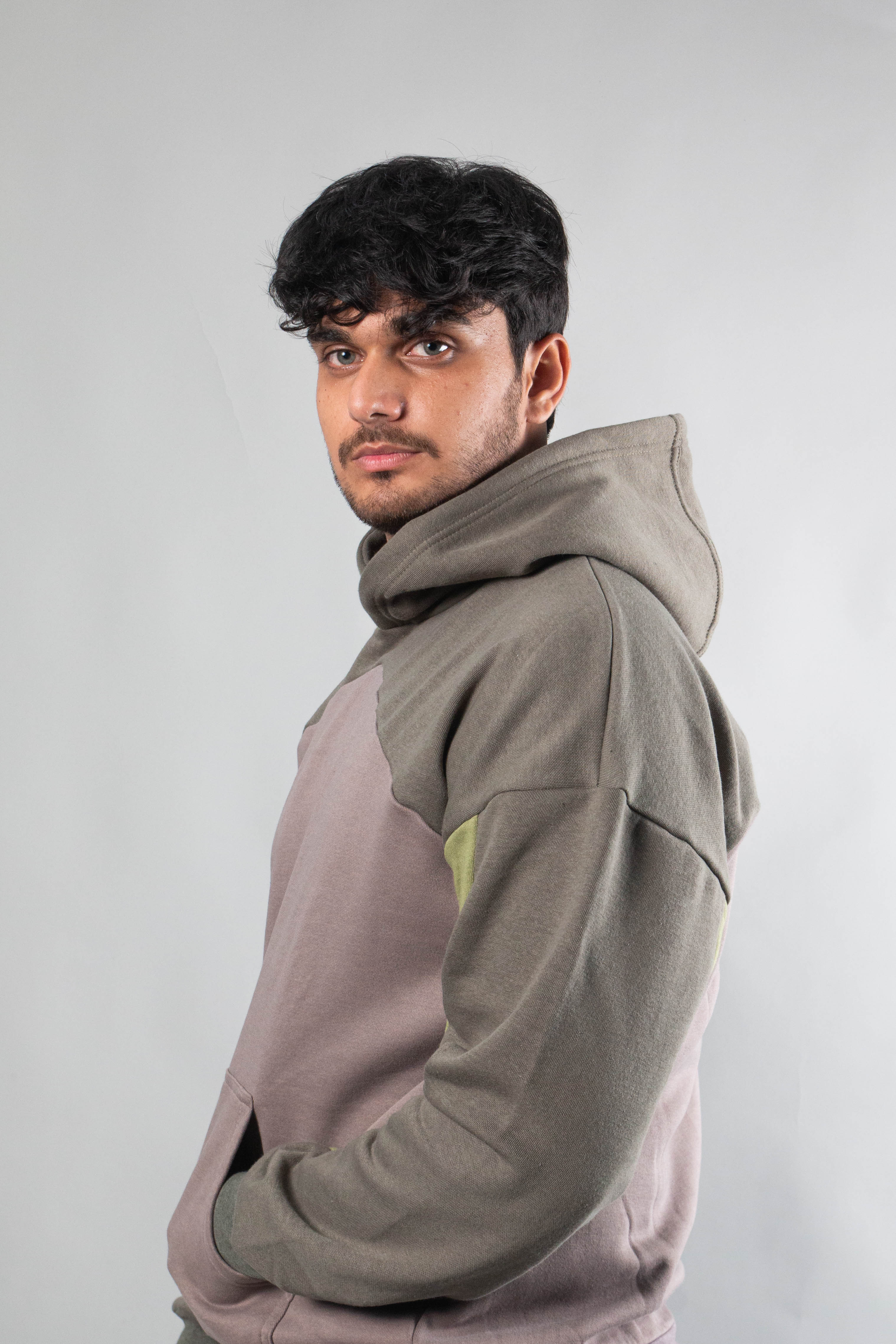 Multi Color Oversized Hoodie