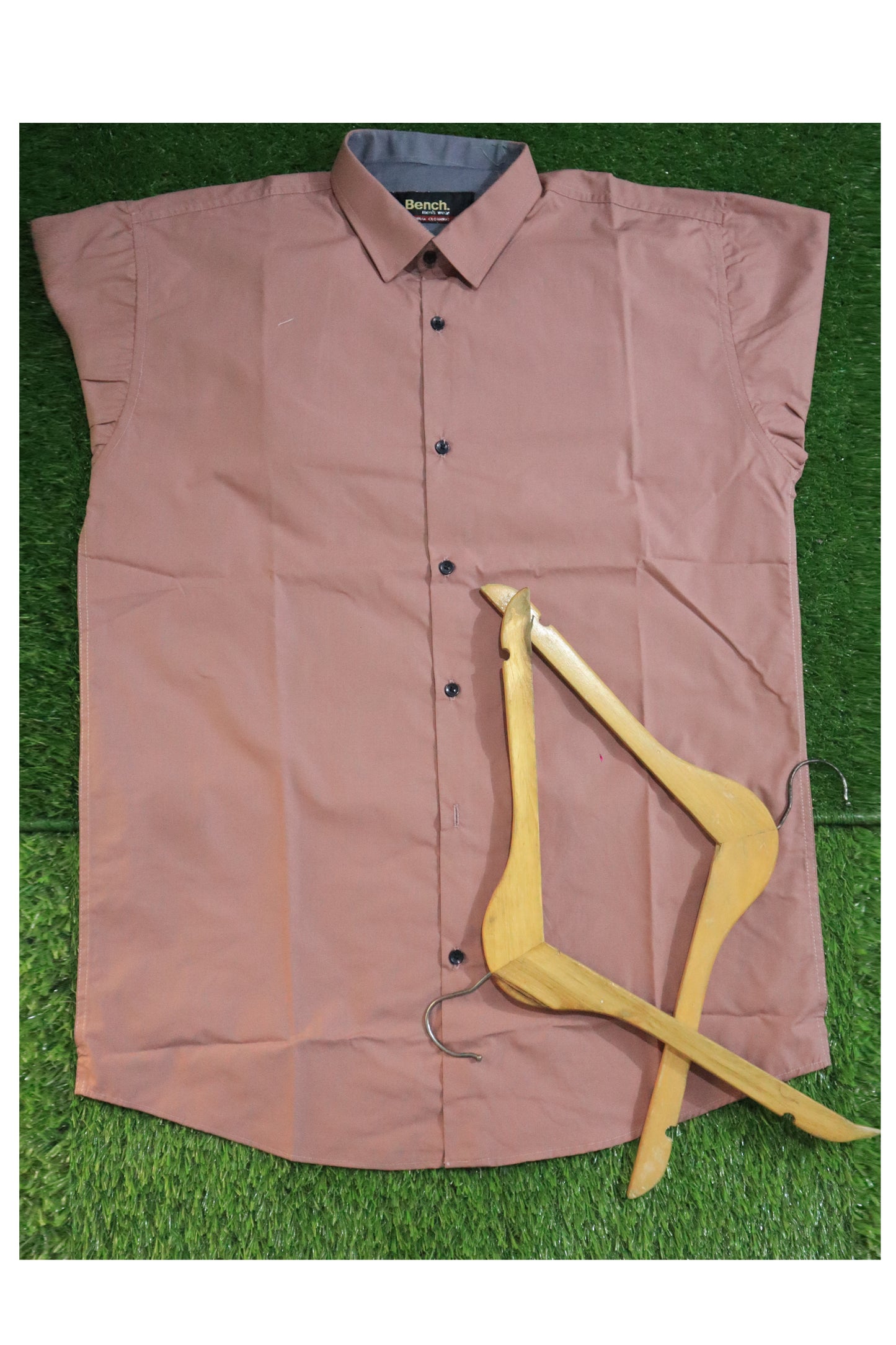 Bench Men's Pink  plain shirt