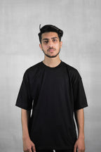 Zoro Black Unisex Back Print Over Size T Shirt