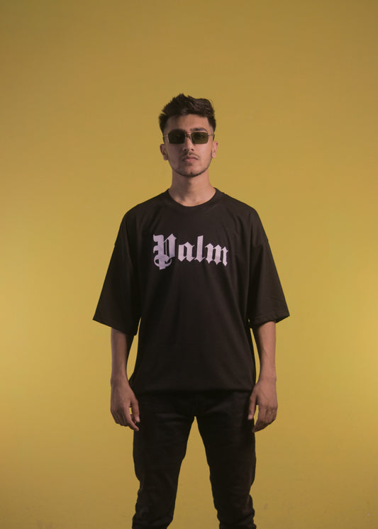 Palm Angels Black Oversize tee