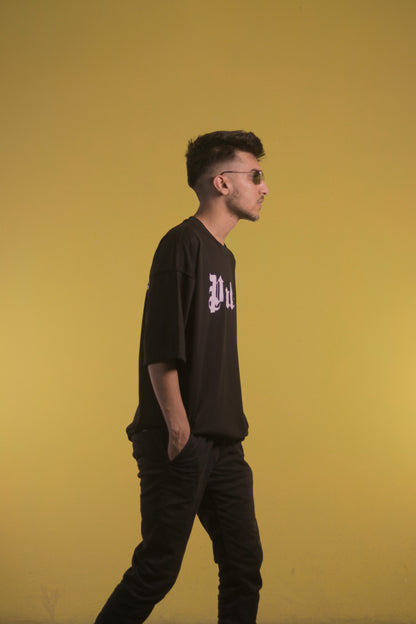 Palm Angels Black Oversize tee
