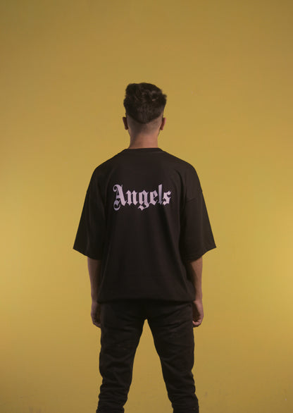 Palm Angels Black Oversize tee