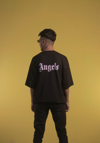 Palm Angels Black Oversize tee