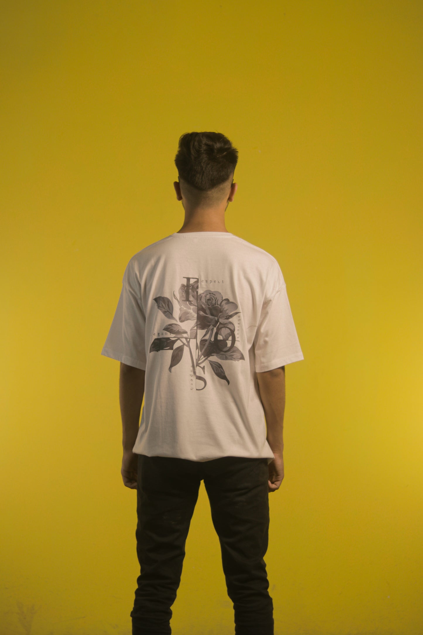 Rose Unisex Oversize Tee