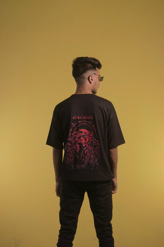 StarBoy Black Unisex Oversize Tee