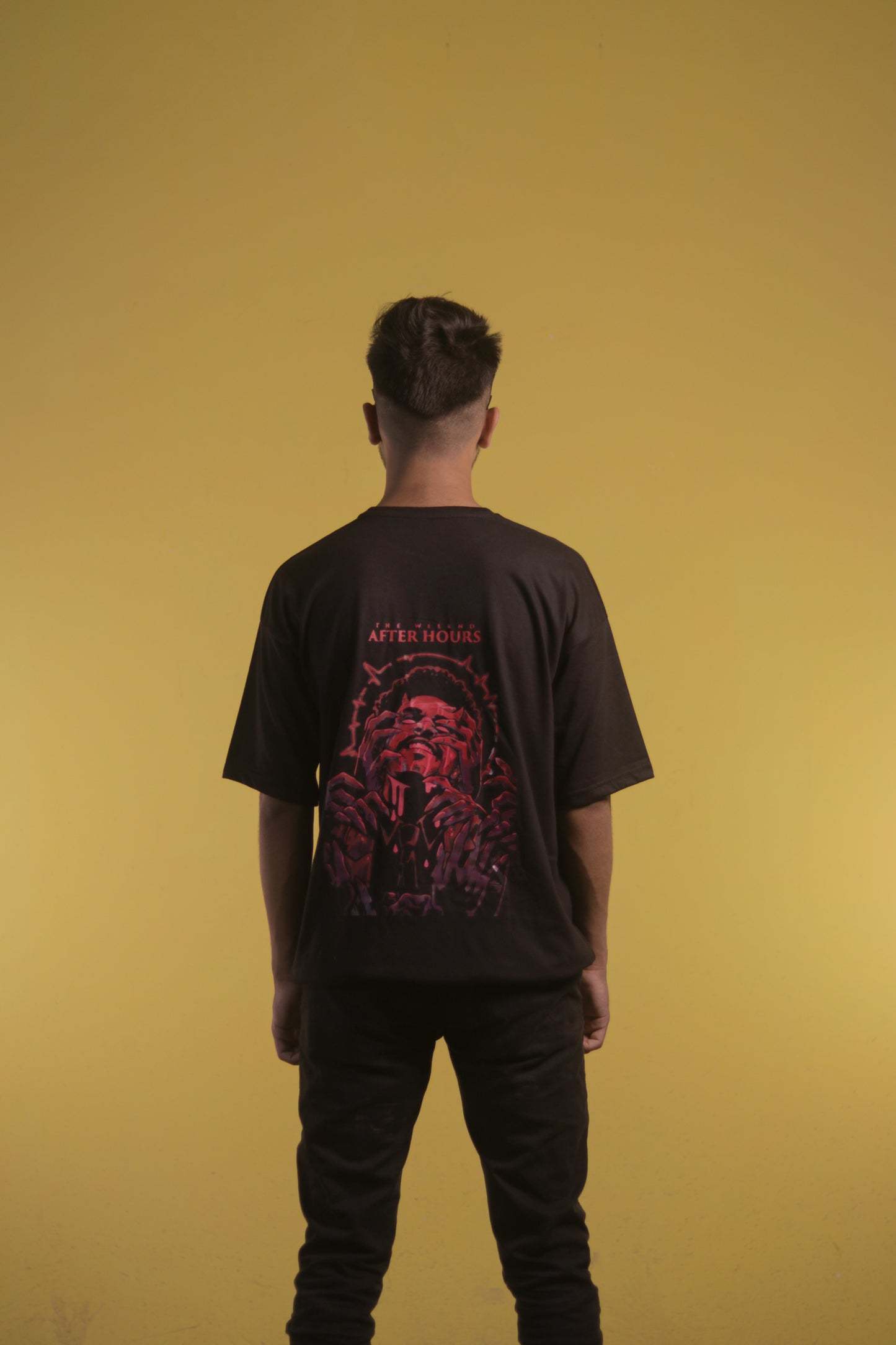 StarBoy Black Unisex Oversize Tee