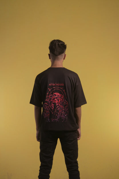 StarBoy Black Unisex Oversize Tee