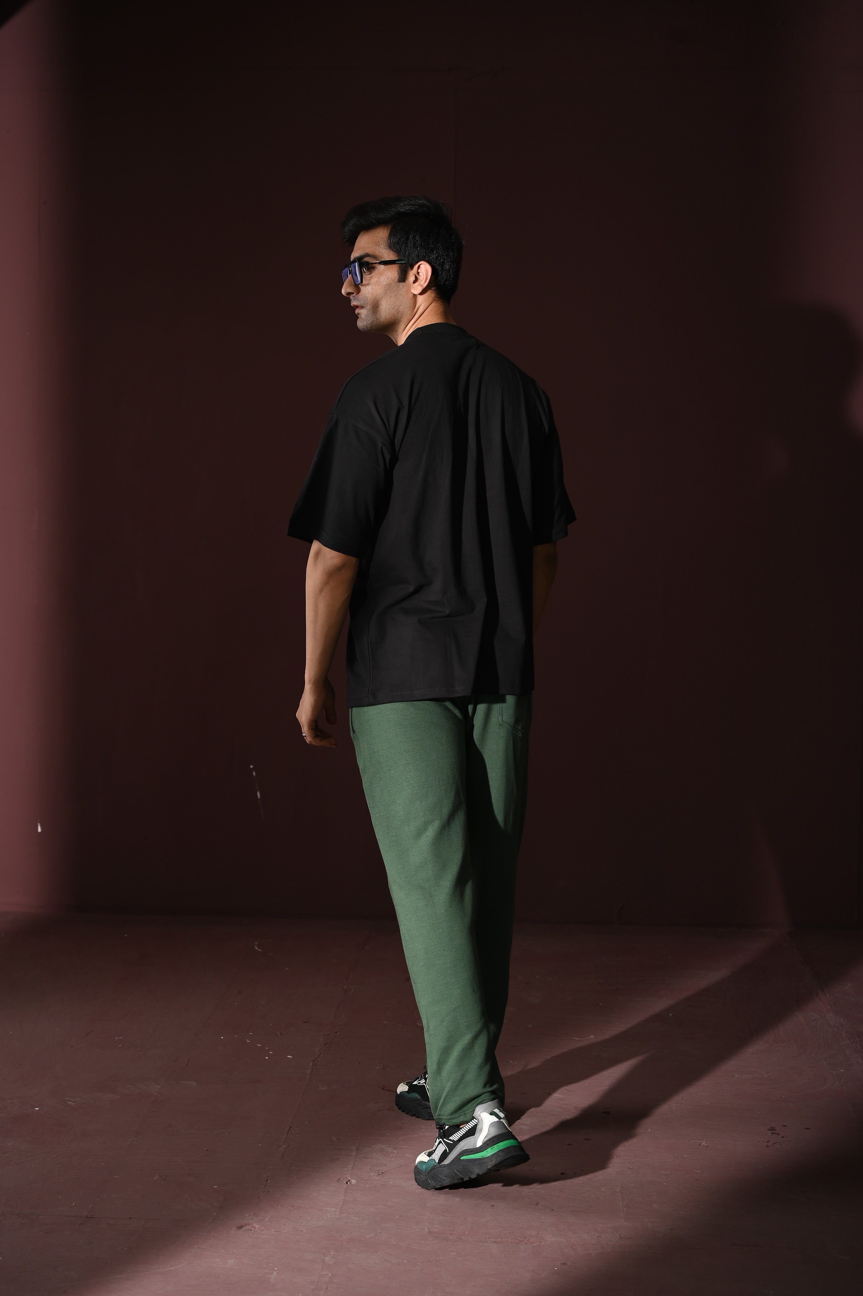 Black Skull Oversized Tee