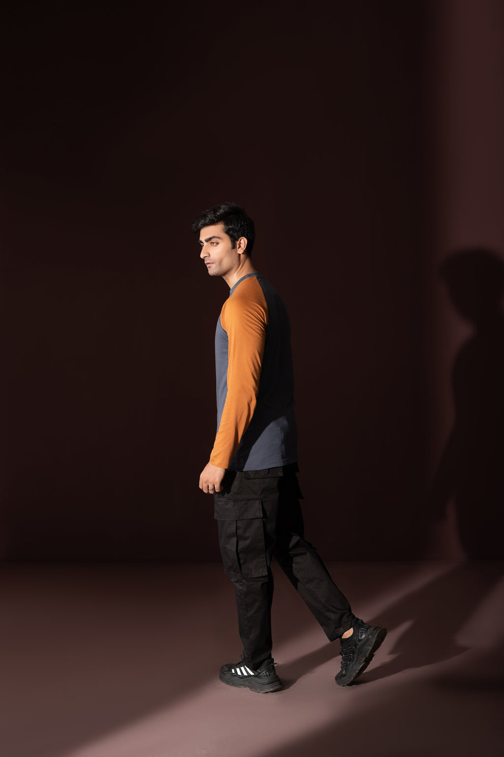 Black Cargo pants ( 6 pockets )