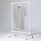 GREY MEN'S BASIC POLO T SHIRT