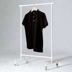 BLACK MEN'S BASIC POLO T SHIRT