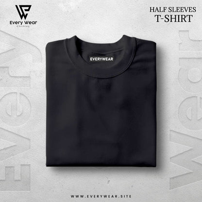 MEN'S Premium Basic Charcoal grey Half Sleeve T shirt