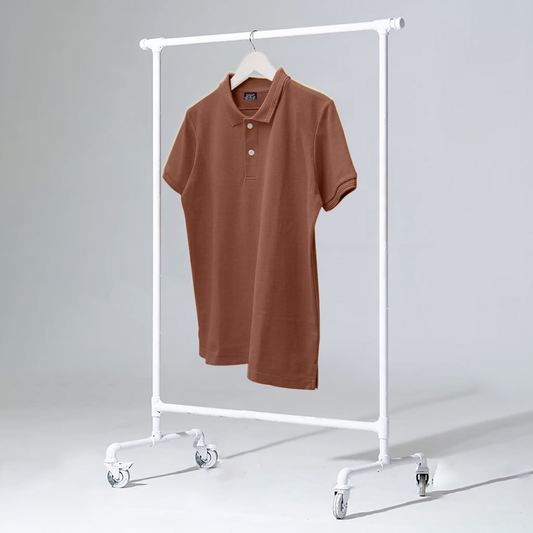 COFFEE BROWN MEN'S POLO TSHIRT
