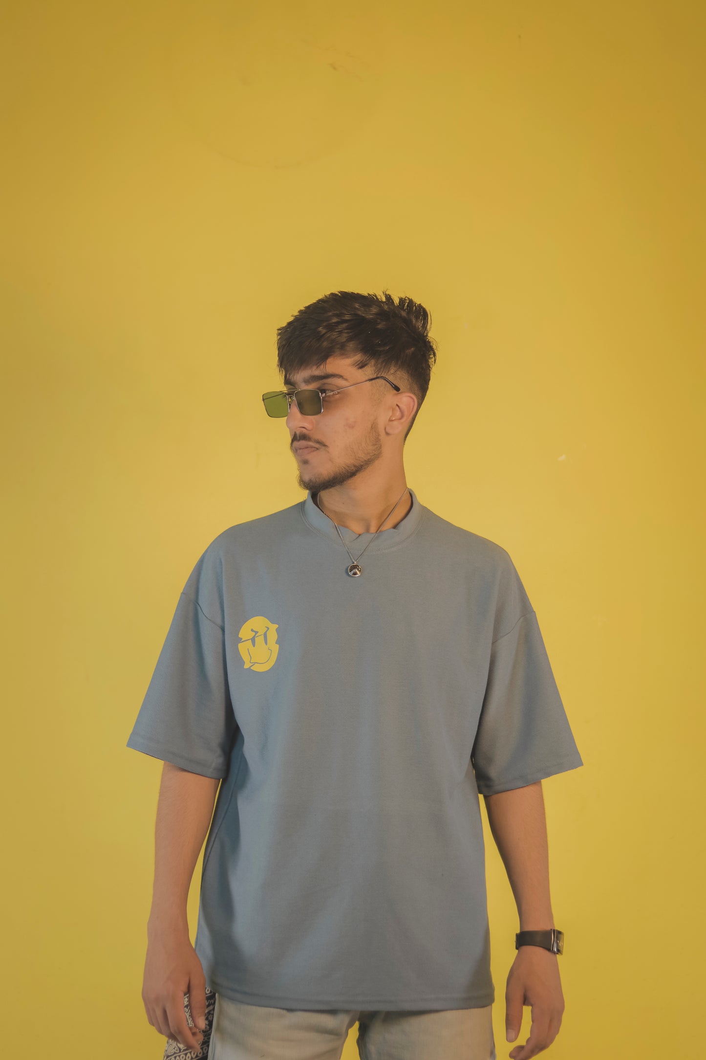 Sky Blue Unisex Oversize T shirt