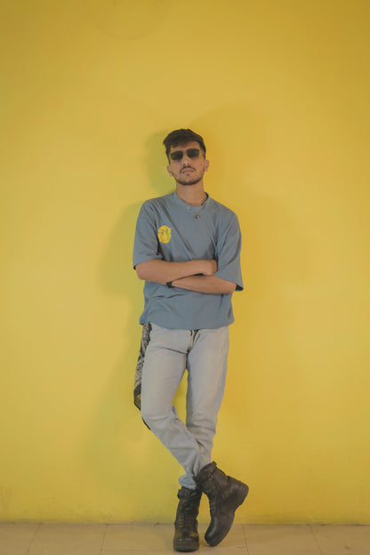 Sky Blue Unisex Oversize T shirt