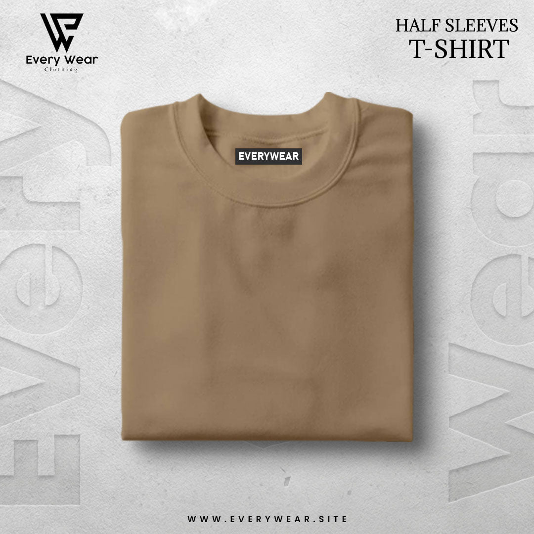 Men's Essential Premium-Coffee Brown Tee