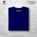 Men's Essential Premium Navy-Blue Half Sleeve Tee