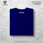 Men's Essential Premium Navy-Blue Half Sleeve Tee